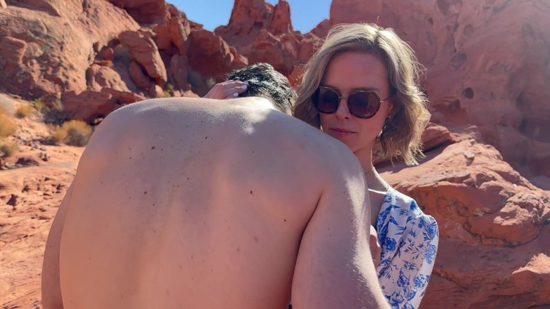 Serenity Cox: Husband and His Friend Fuck Wife on Hike in the...