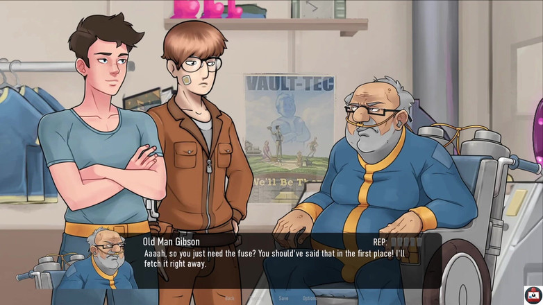 Joystick Cinema: 딥 볼트 69 - (pt 02) - 나에게 팬티를 던진 그녀