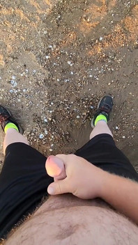 Enjoying Myself at a Very Beach.