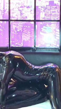 Il mio nuovo video completo con una bambola di gomma- alex latex