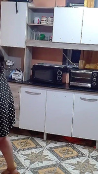 Movie Scene Between Pots and Pans Fucking in the Kitchen