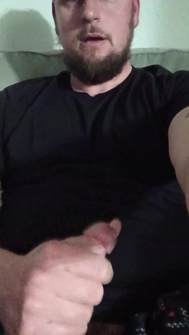 Jacking off and I Cum on My Shirt Hot Wet Sticky Mess (The milk man)