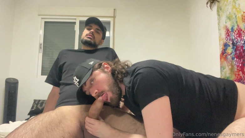 Nenesgaymers: Sucking Fat Cock and Cumshot in the Ass