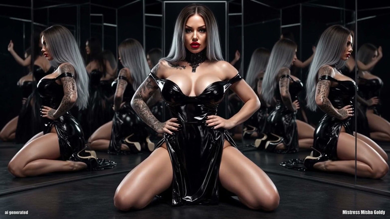 Goddess Misha Goldy: Selfwatched: Tonight You Jerk off Looking at Yourself, Baby
