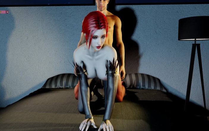 X Hentai: Ya Fei被狠操 - 3D动画