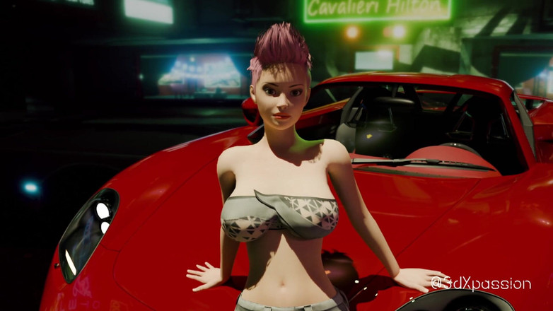 3dxpassion: The Access Code Is My Pussy. Cyberpunk Fuck with Sexy...