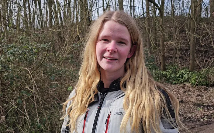 Bikergirl_97: First Video on My Bike