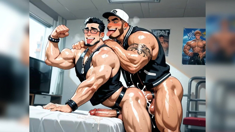 Office boy: Homo anale neukpartij sperma
