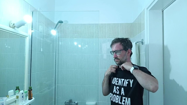 Boris Heycall: Masturbating Alone in the Shower, Almost Caught Masturbatin