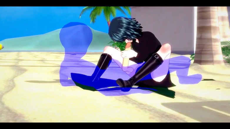 HentaiTubes: Un uomo pugno Hentai - Fubuki sega e scopata - manga anime...