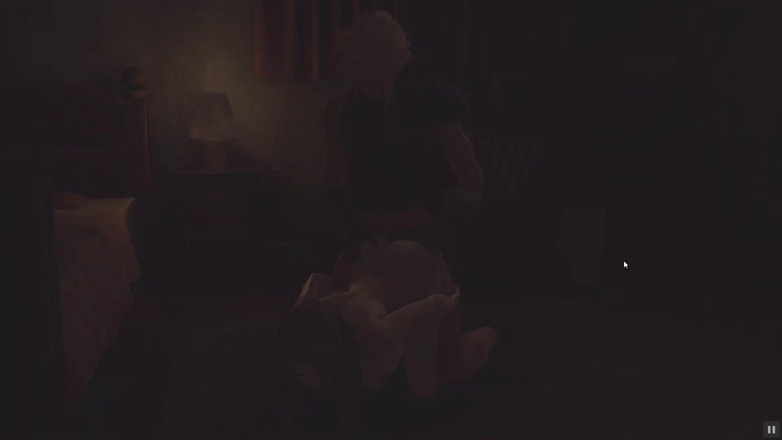 Cumming Gaming: True facial [parody Hentai game] ep.2 cloud and Aerith rough anal...