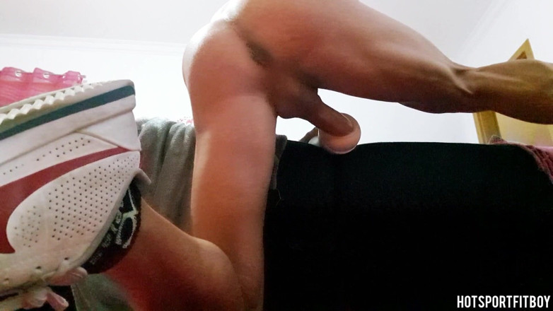 Hotsportfitboy: Hotsportfitboy Live Fleshlight Fuck: Big Hard Cock Moans Loud
