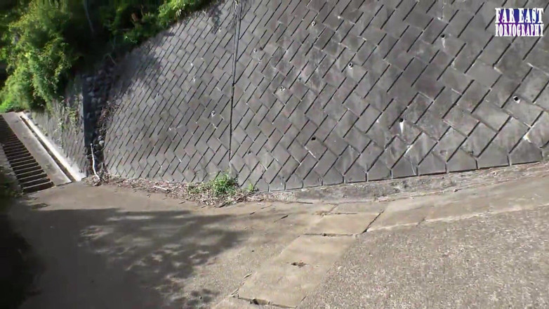 Far East pornography: Stream Journey als schlanke Schönheit meistert den nervenkitzel des stehens...