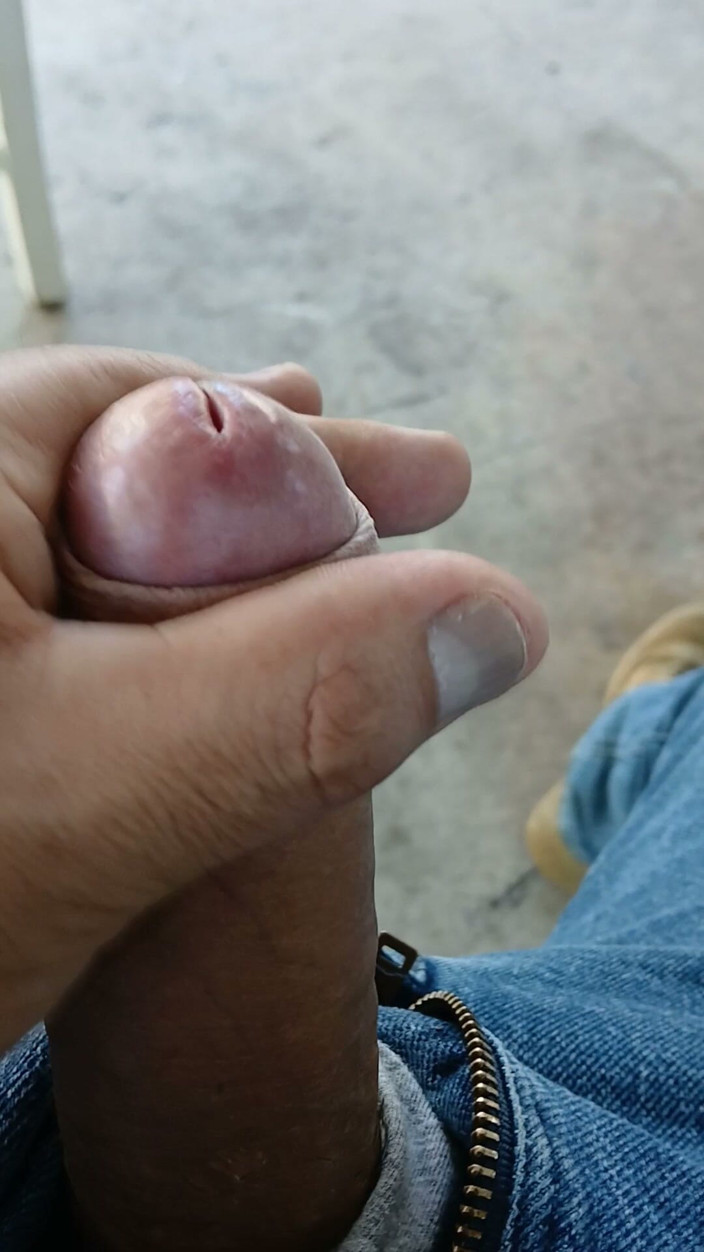 VERGA CON LUNAR: Big Dick and Precum
