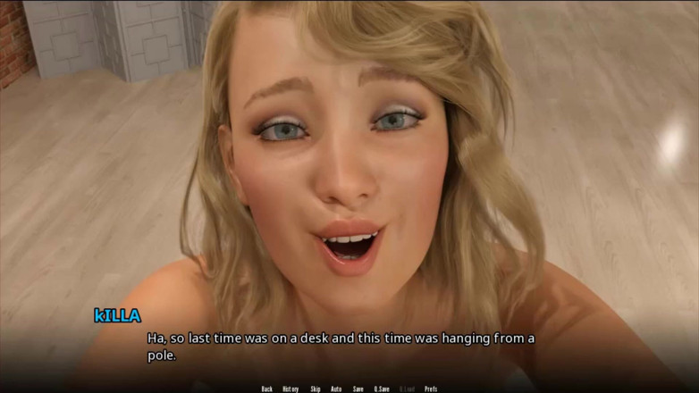 Visual Novels: WVM Stars University Part 140 - Kongkek pembimbing sorak bintang selepas permainan