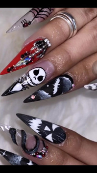 My New Halloween Nails ‍