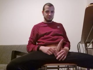 Fitguywithbigdick: Krankzinnig schuddend meerdere cumshot-orgasmes
