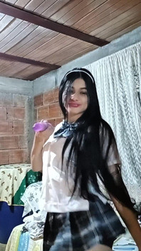 Beautiful Natural Girl with Big Tits Takes It All