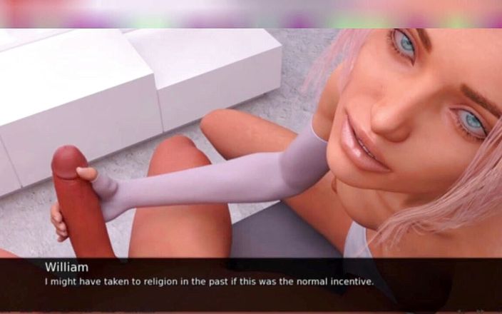 3DXXXTEEN2 Cartoon: 하부 입술을 통해 더 높은 경로로. 3D 포르노 만화 섹스