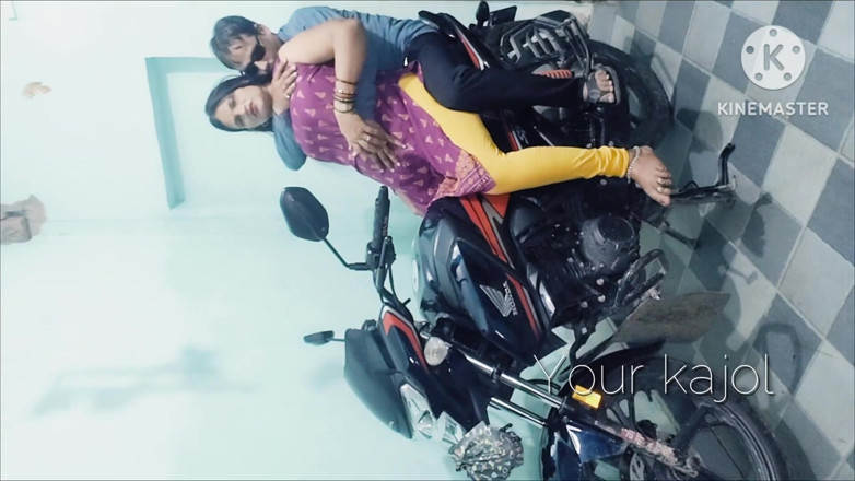 Lustykajolbhabhi: Indiana madrasta sexy fodida na bicicleta