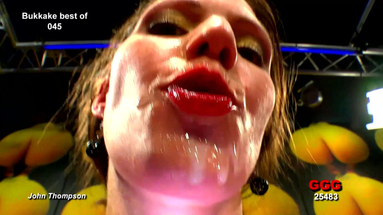 Gang Bang Germany: Ggg Joh Thompson - First Time Bukkake Gangbang Enjoys by Hot...