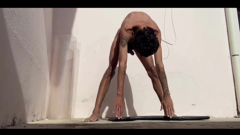 arabeputo: 在兴奋的早晨伸展。