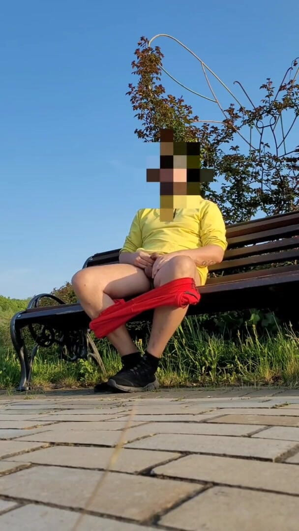 Wanker forever: 公園のホット・リスキー・ジャーコフ