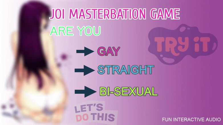Campsissyboi: JOI Masterbationゲームあなたはストレートゲイまたはバイですか