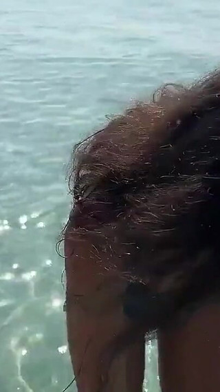 Thumbnail of Pissed on Girl on a Beach - She Was Shocked