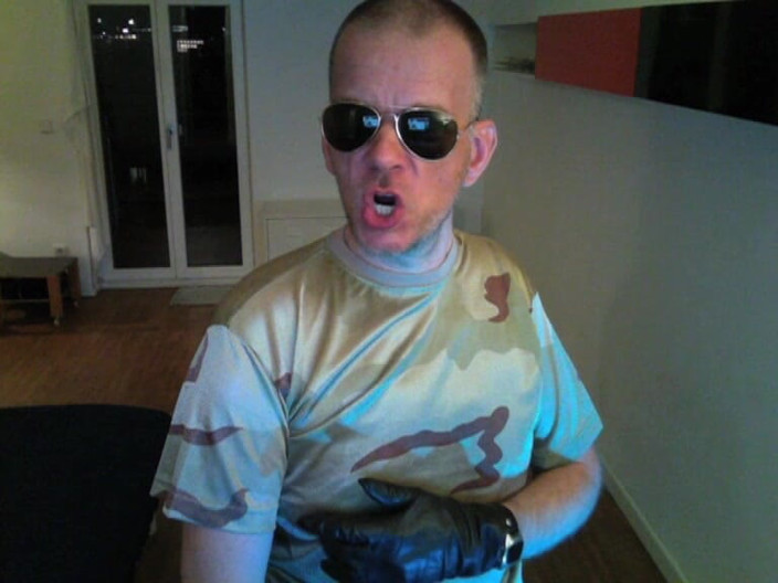 Germane_XL: Camouflage Leder Cum Shots 5