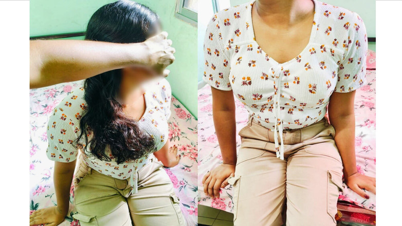 Mili bhabi: Hintli hintli üvey kız kardeş Hintçe seste sıkı amcık sikişi xxxx,...