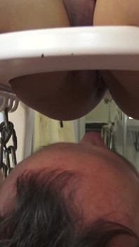 Madama Carla Sit on Guys Face on Facesitting Chair