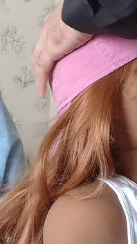 Mouthfuck and Deepthroat a Petite Teen