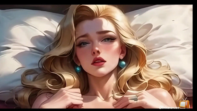 Oliviaevence: Mama vitregă blondă cu curul mare se apleacă pentru anal -...