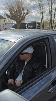 Getting Hard & Naughty on a Supermarket Parking Lot