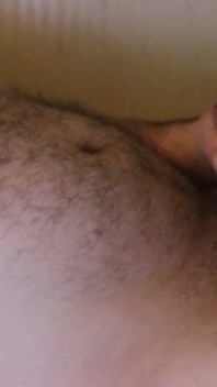 Hairy Gay Masturbating Uncut Cock