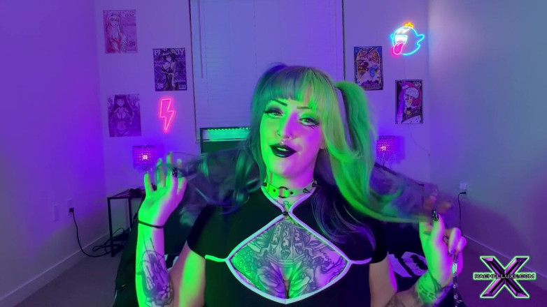 Rachel Luxe: Goth gf nutí Lil Dick BF do cudnosti Sph Tease &amp;...