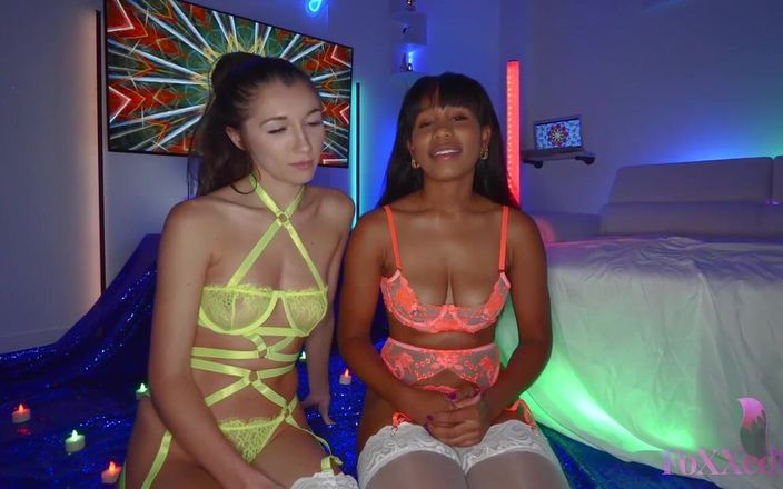 Maxine X: 큰 자지를 가진 Jenna Foxx와 Maya Woulfe 운좋게도