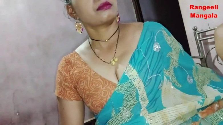Rangeeli_Mangala: Bhabhi follando y chupando con su marido