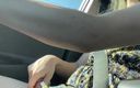Raven Thorne: Raven Jerks It While Driving in the Car