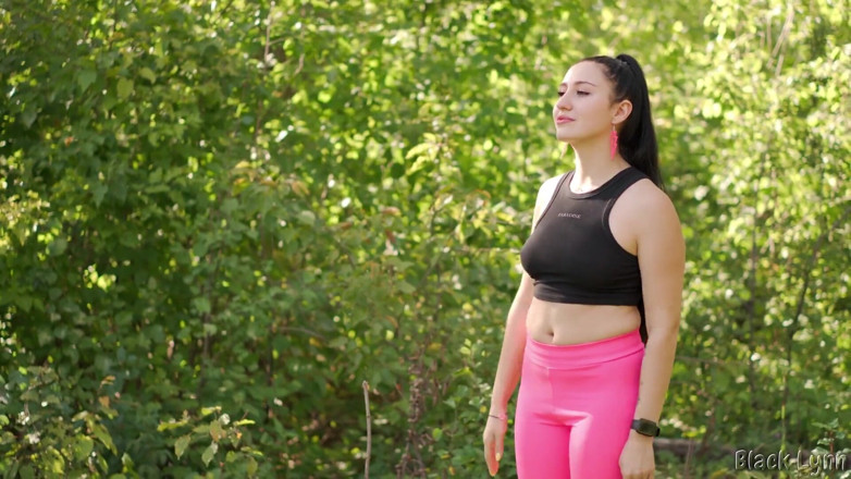 YSP Studio: Outdoor Yoga PAWG Girl Made Me Fuck Her