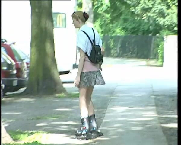 YOUR FIRST PORN: Inline Skates Yvonne Softclip