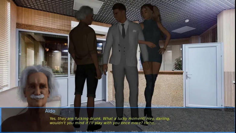 Dirty GamesXxX: Příběh Lizy -: sexy manželka byla ošukaná do zadku starším chlapem...