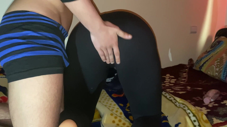 ArabicSalma: Arabic Algerian Step Stepsister Getting Anal by a Big Dick...
