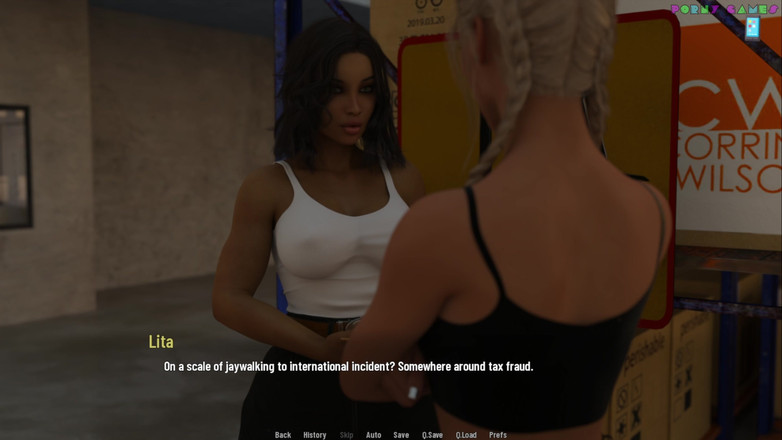 Porny Games: Университетские дни от Greebo - хардкор с Мачехой на кухне 21