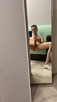 Jerk off in Front of the Mirror