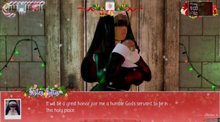 Cumming Gaming: Unlimited christmas [xmas hentai porn play] ep.6 femdom policewoman role play...