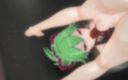 Smixix: Kuki shinobu गले में गहरे तक futanari delta Genshin प्रभाव x shadow Garden हेंताई एमएमडी 3डी हरे बालों का रंग संपादित करें smixix