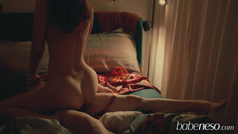 babeneso: Babe with Sexy Back Dimples Grinding on Cock, Slow and...