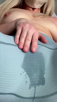 Wet My Gym Shorts with Hot Sutple Play